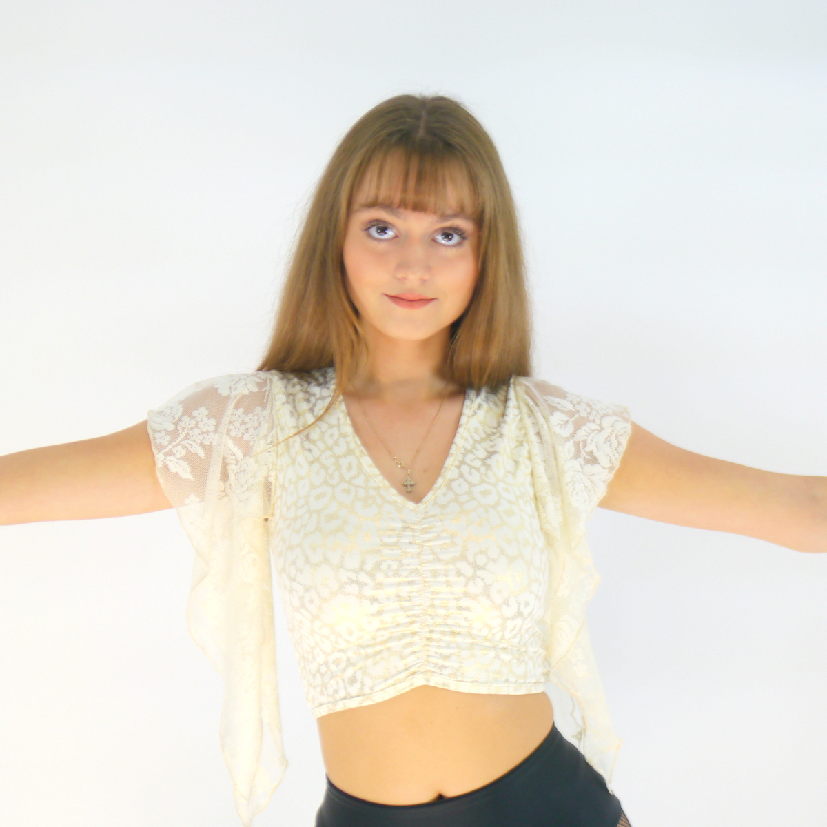 Oberteil mit feine Spitze