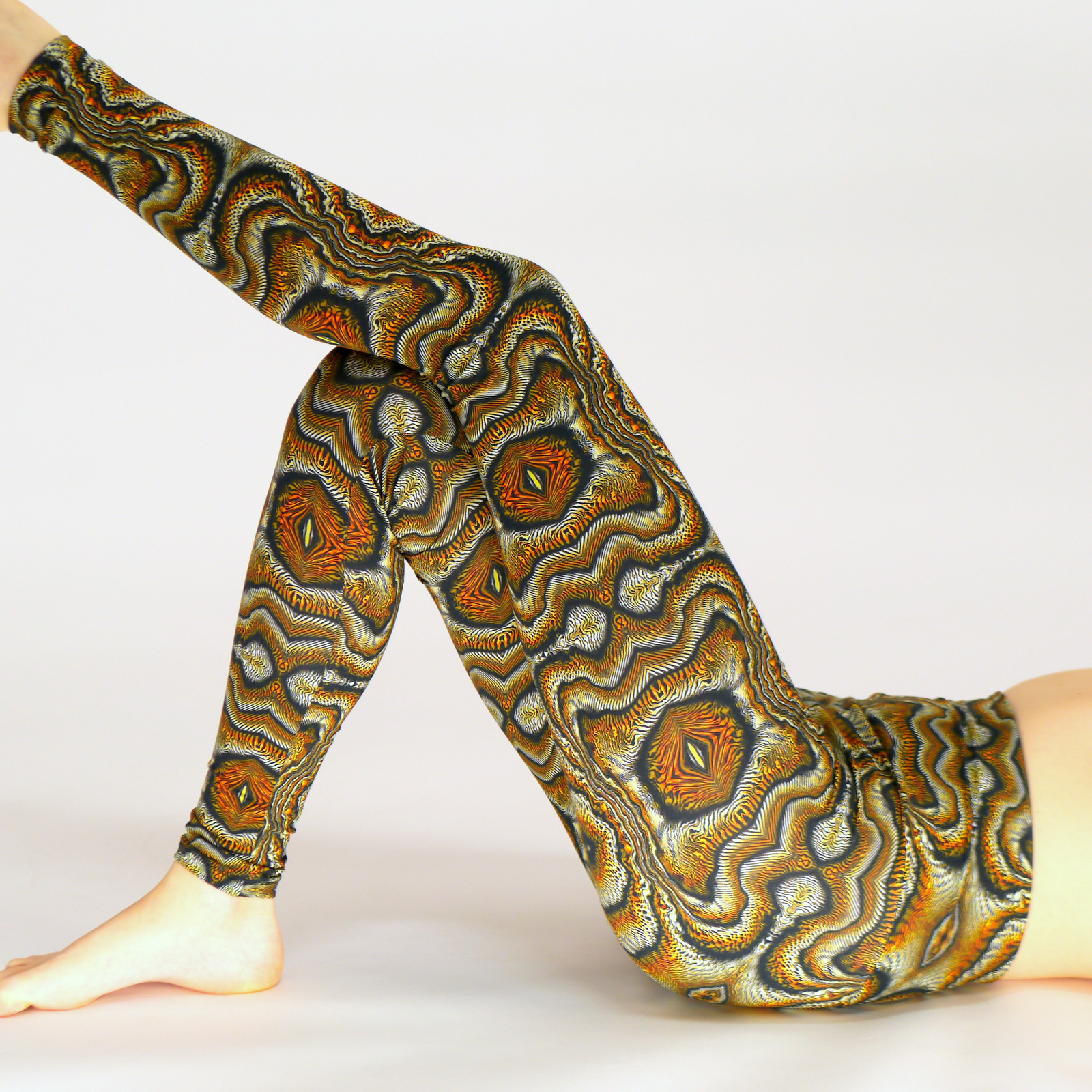 Bunte Leggings aus Baumwolle