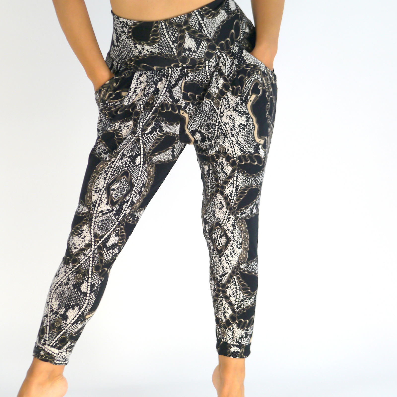 Handgemachte JOGA Hose aus Viskosejersey