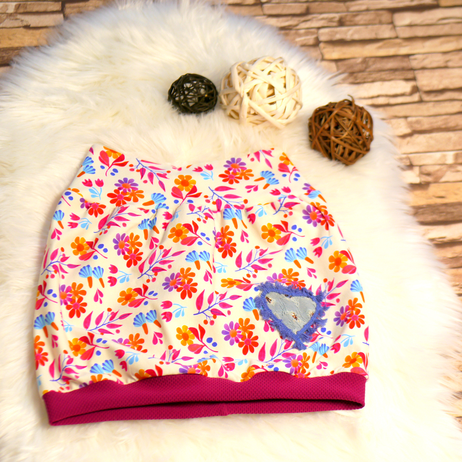 Ballonrock für Mädchen aus Bio Baumwolle / Baby / Babykleidung