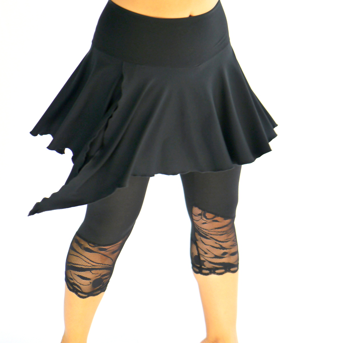 Leggings mit Rock SFA mit Spitze