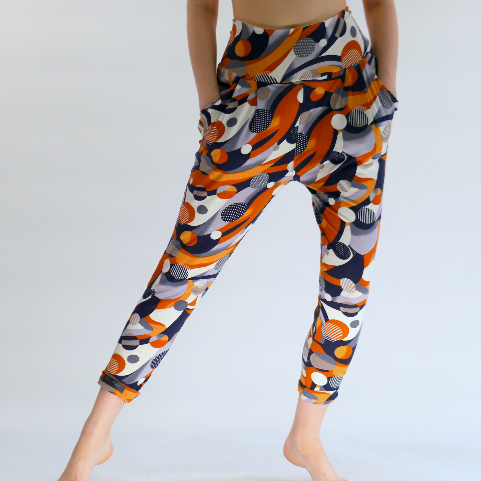 Leichte Sommerhose aus Viskose