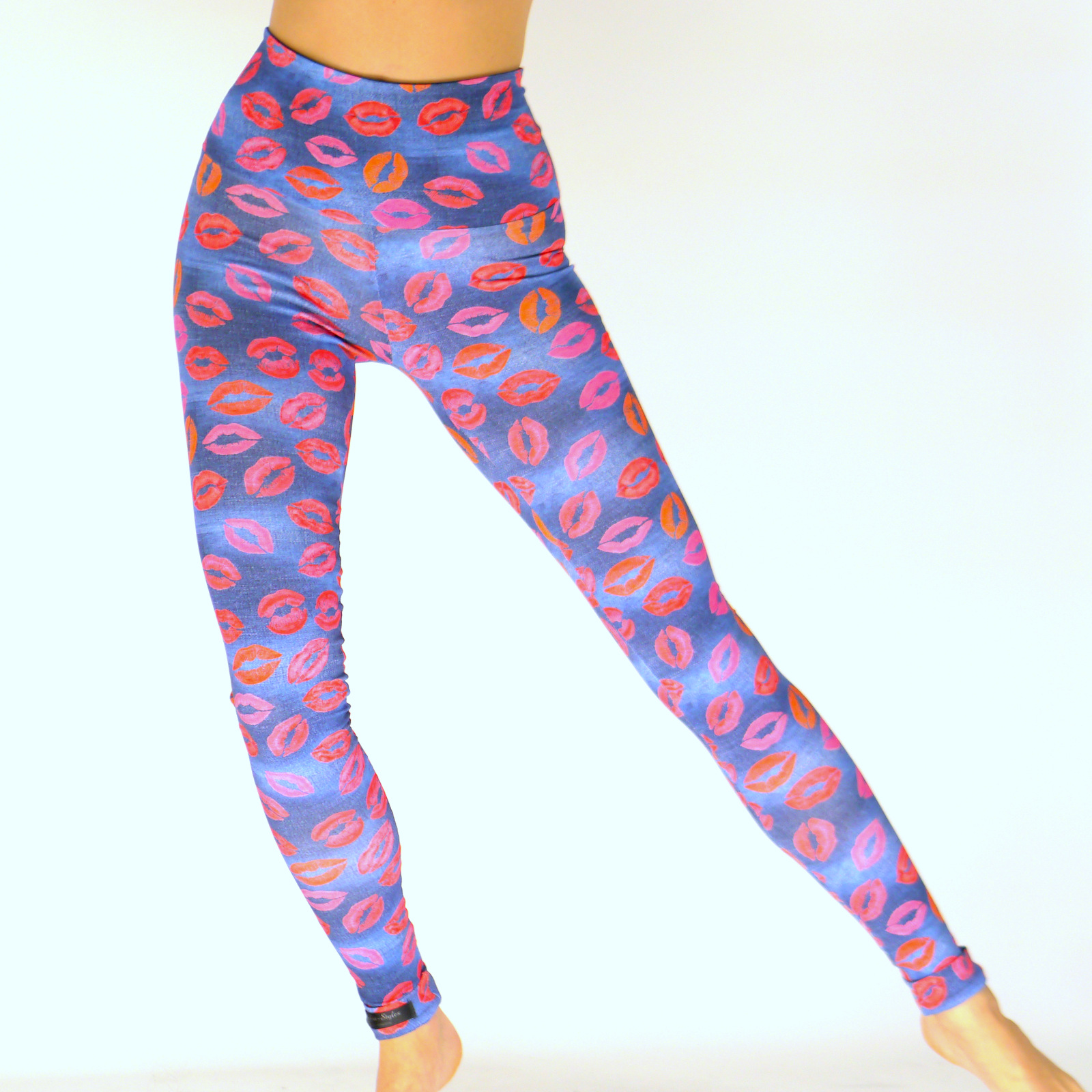 Bunte Leggings für Frauen aus Baumwolle