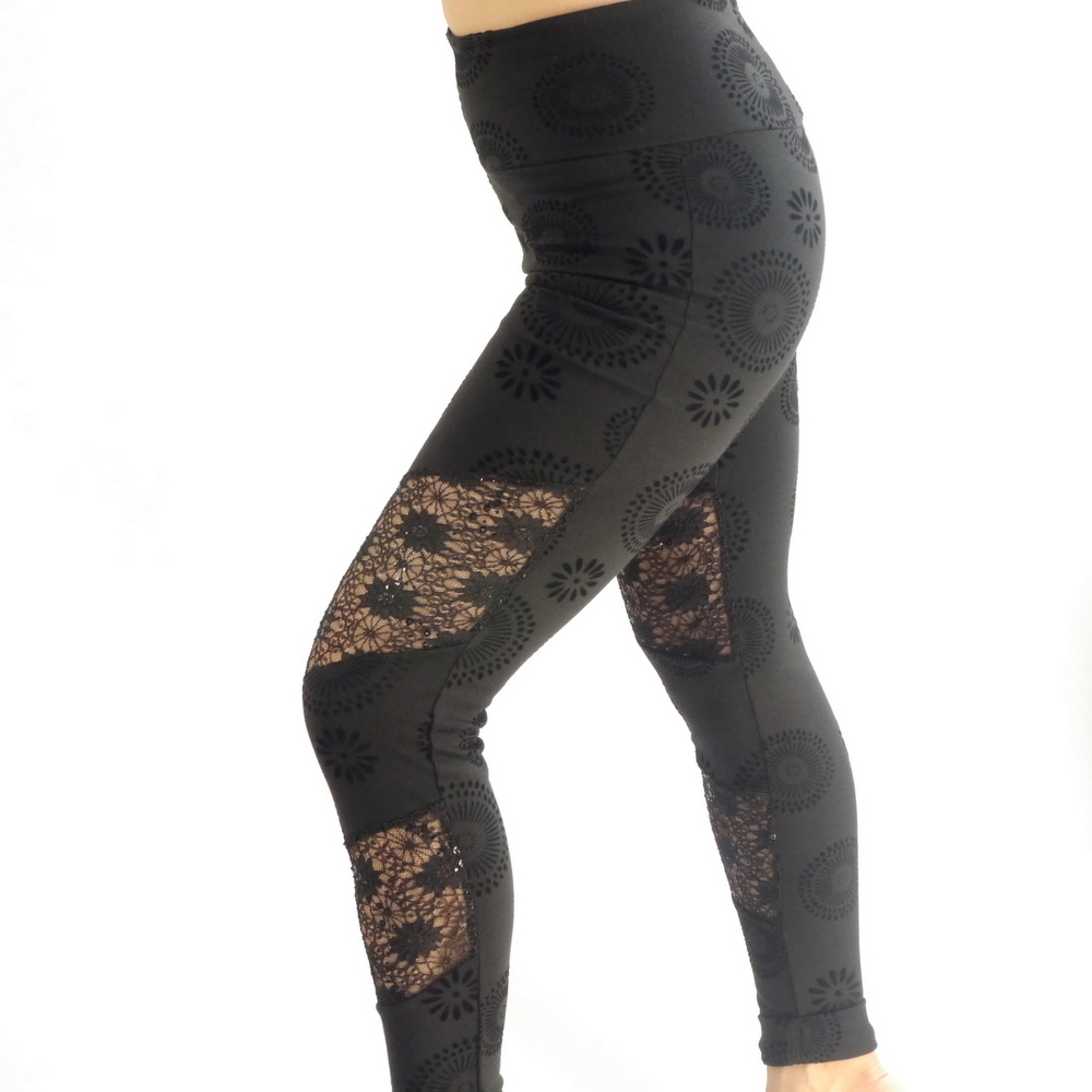 Leggings black sun