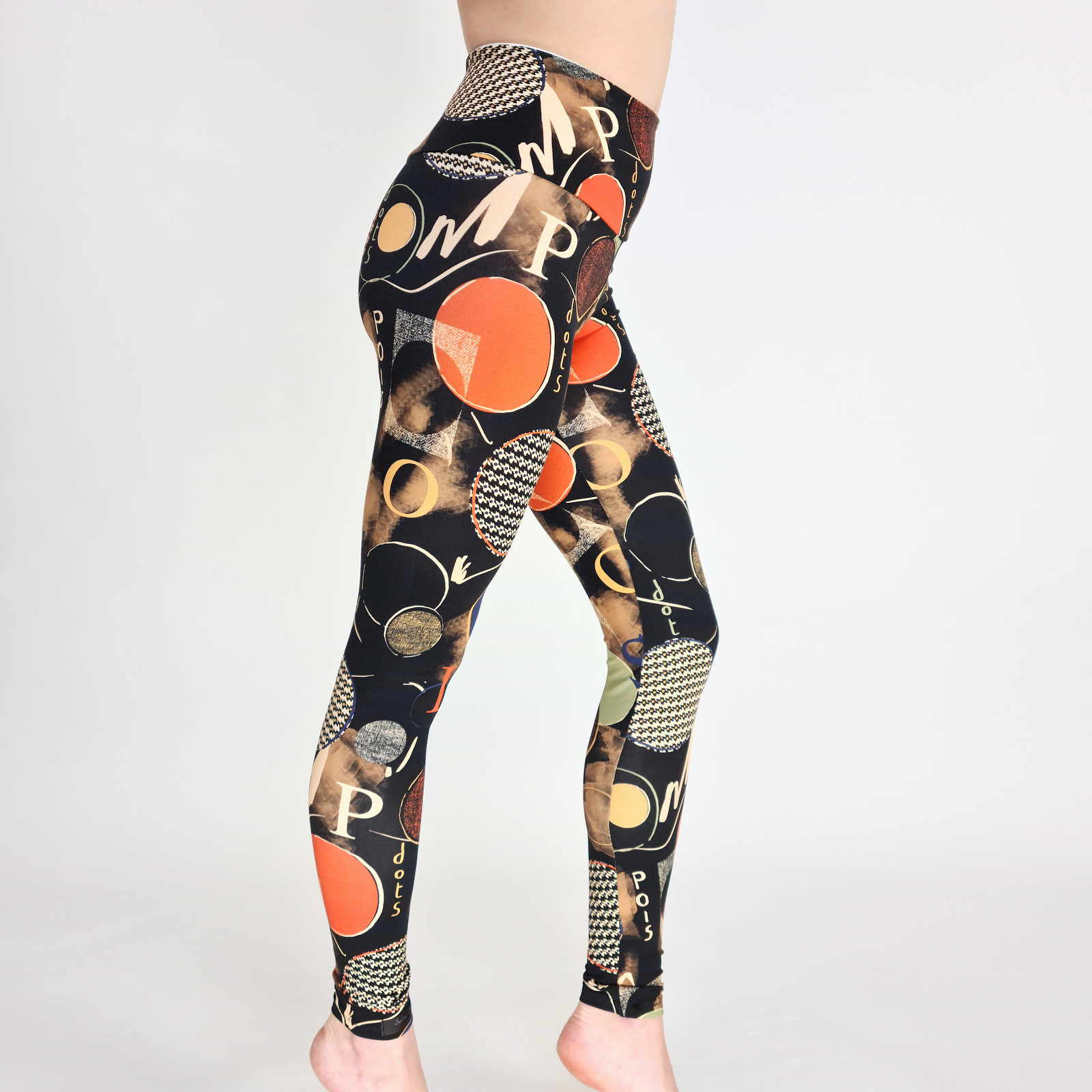 Bunte Leggings aus Baumwolle