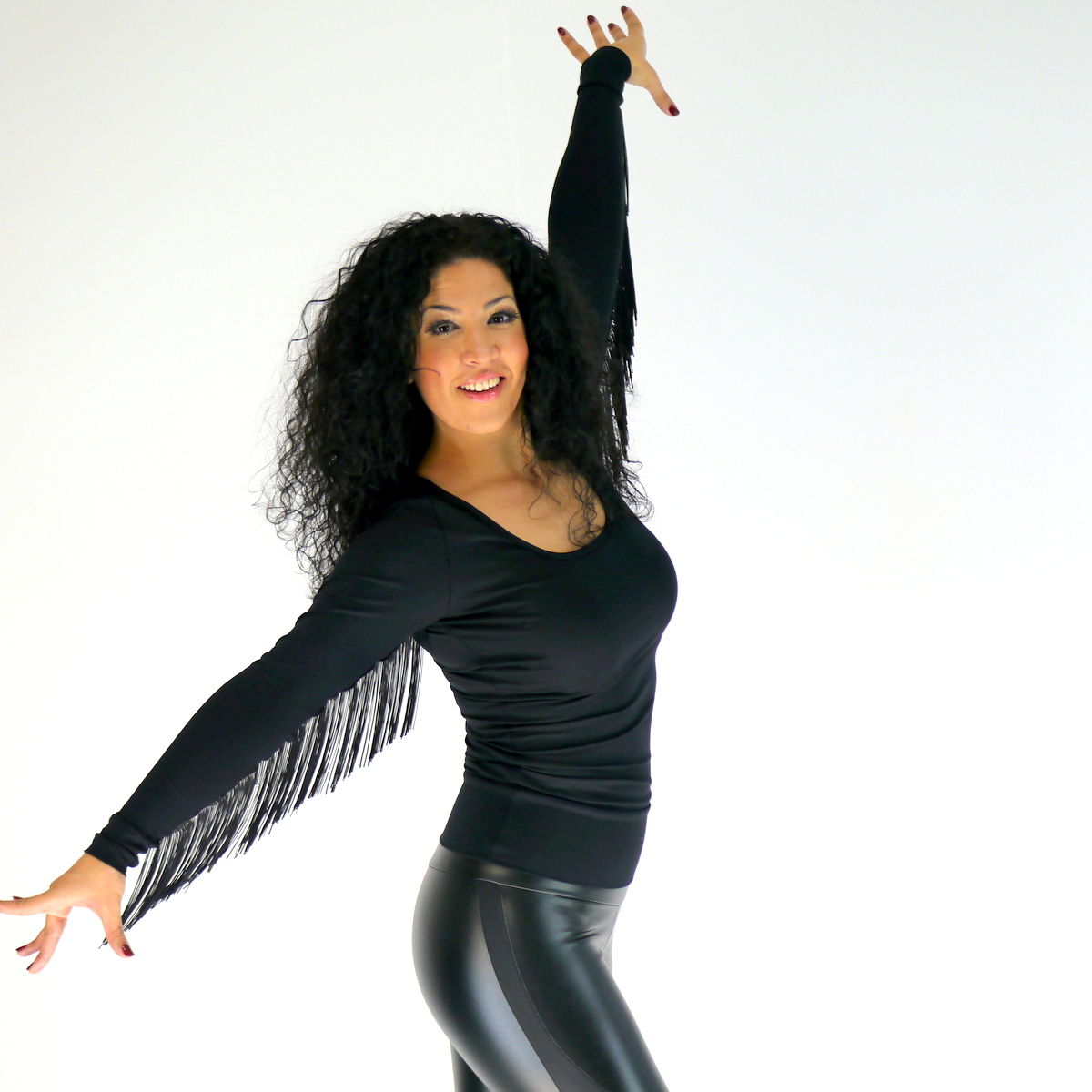 Oberteil mit Fransen