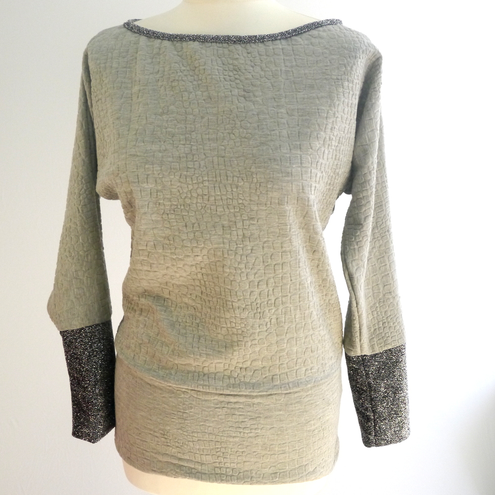 Oberteil grey croc