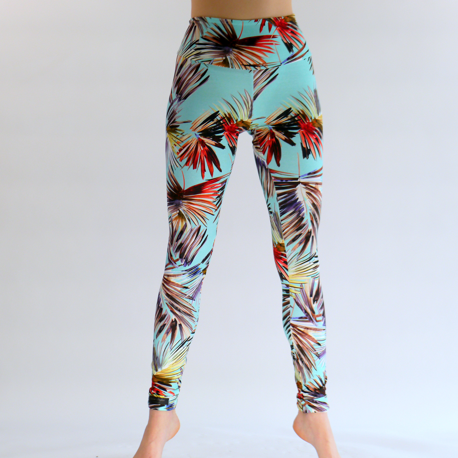 Handgemachte Leggings aus Baumwolljersey