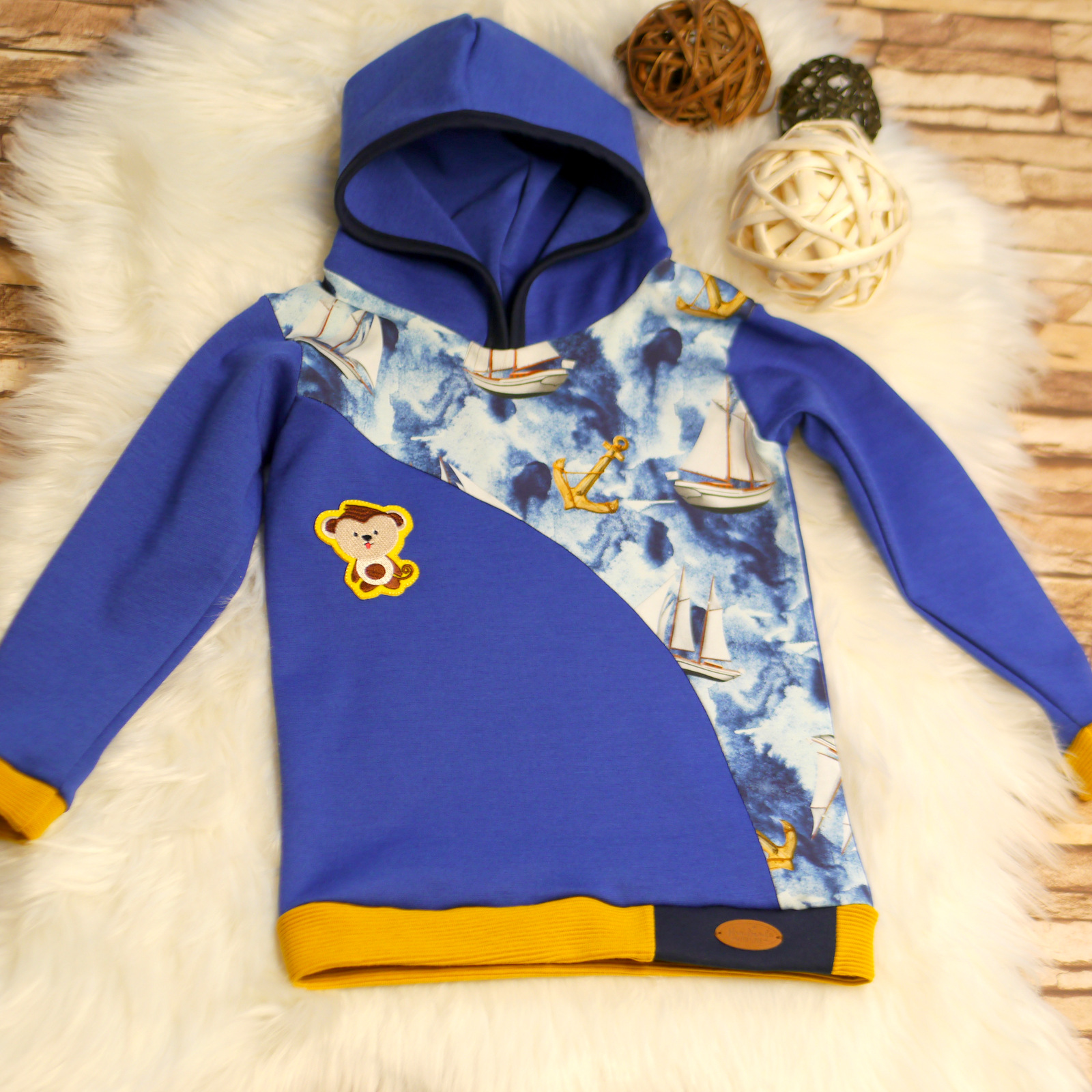 Pullover mit Kapuze für Kinder