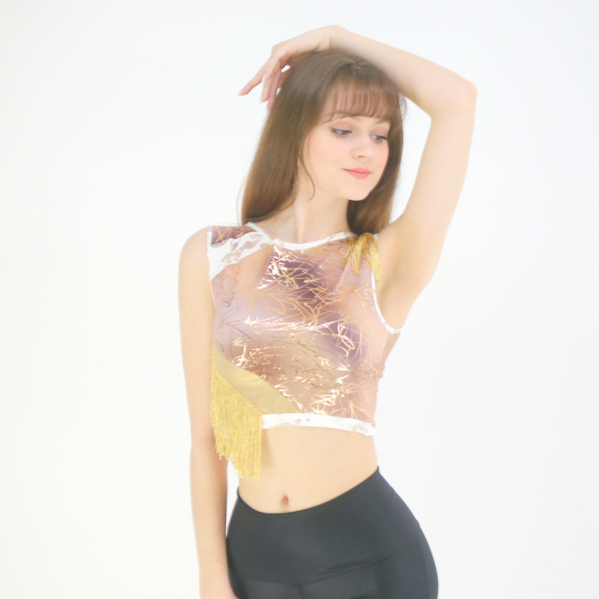 Oberteil Kupfer-Gold