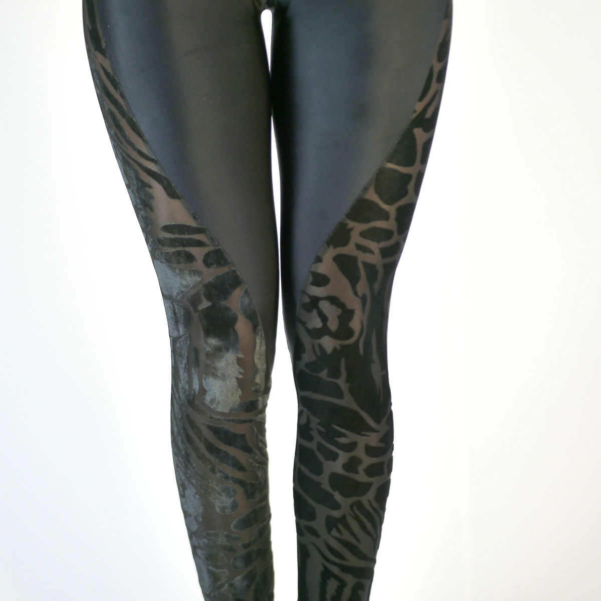 Leggings Halbtransparent
